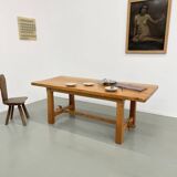 2m solid elm farmhouse table
