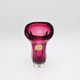 Murano Vase Fratelli Toso Chambord Sommerso Red Labelled 35cm