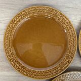 Set of 12 Pagnossin earthenware plates