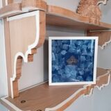 Antique wall shelf