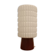Scandinavian teak table lamp