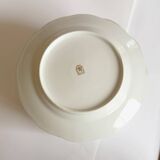 Service of 23 large flat porcelain plates SFP Société Française de Porcelaine