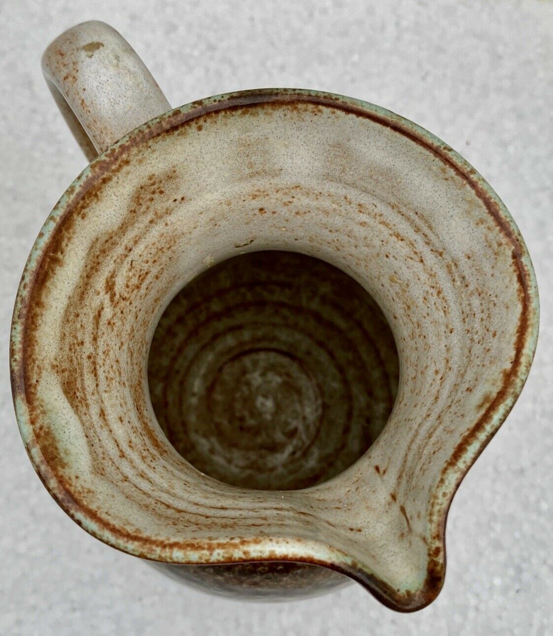 pitcher -BROC or JUG - signed La Roue Vallauris - N°2 - Vintage ceramics 60