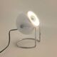 Lampe de table eyeball Targetti chrome design spatial Italie années 70