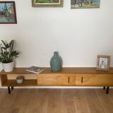 Light oak solid wood sideboard
