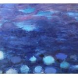 Abstract Blue Painting