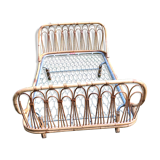 Rattan bed