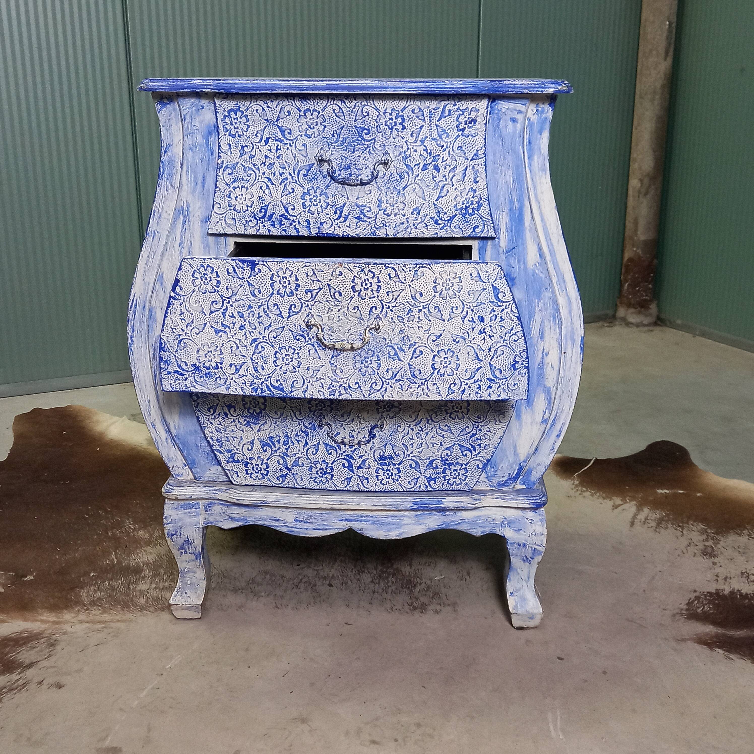 Unique vintage chest of drawers