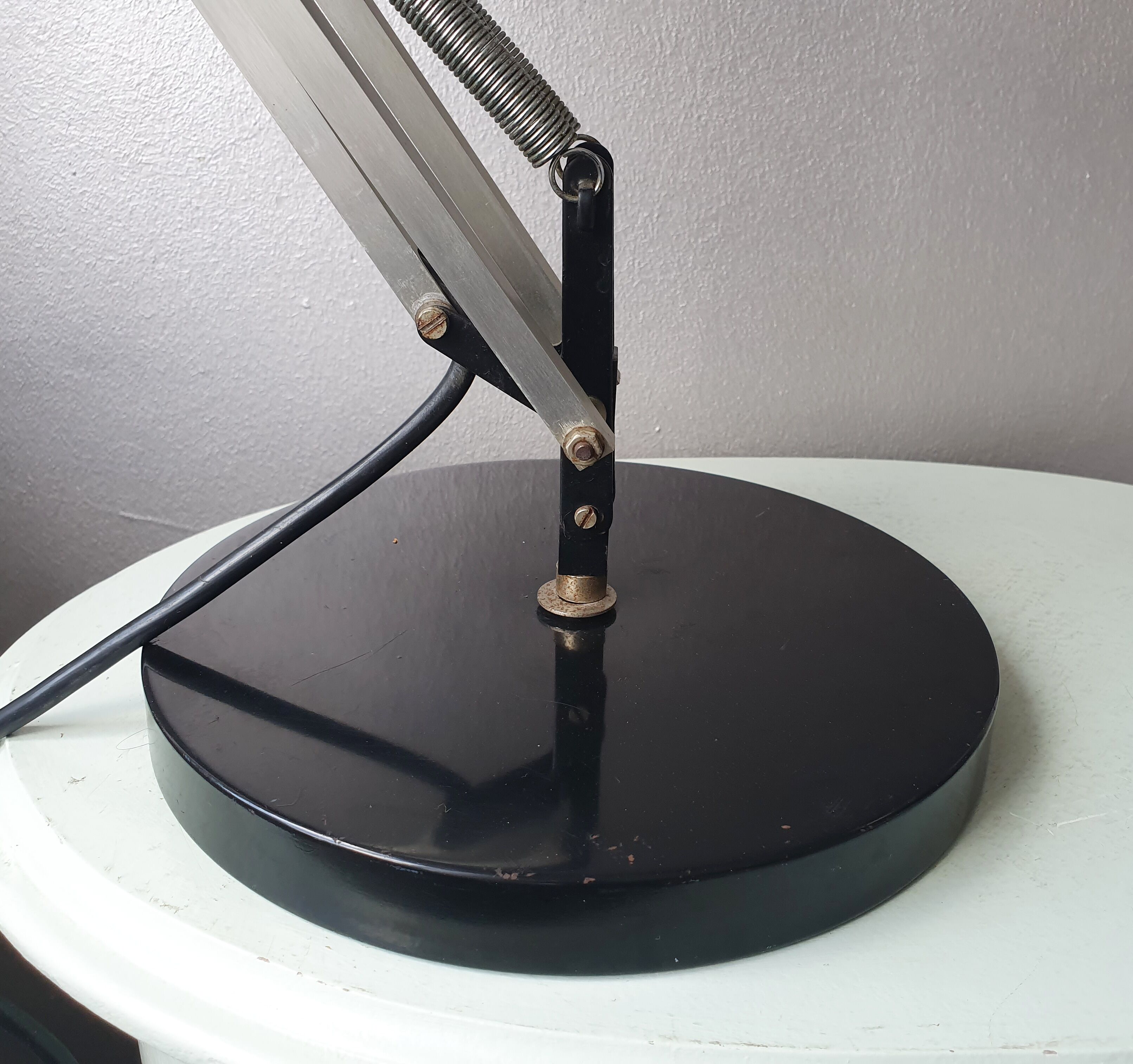 Hala Zeist metal desklamp from the seventies