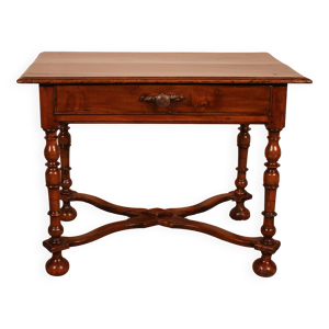 table louis XIV En noyer-17°