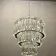 Mid-century italian murano glass chandelier