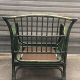 Pair of rattan chairs