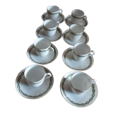 8 cups and under cups porcelain Ginori, Italy