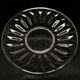 H6U Hydrangea Plate Art Deco