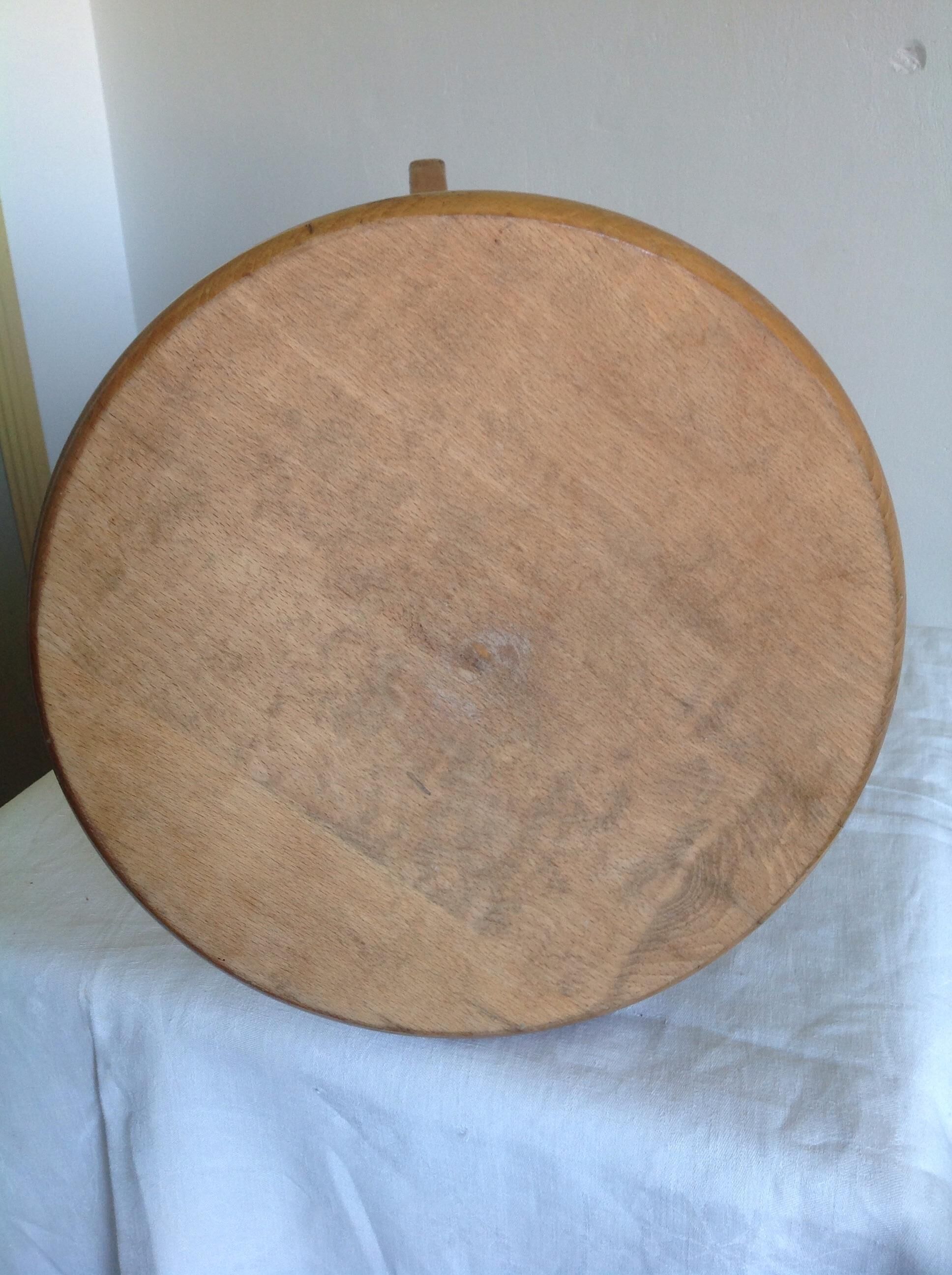 Workshop wooden stool