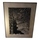 photographie noir et blanc grèce