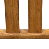 Vintage shaker dining table in oak minimalist design 70's