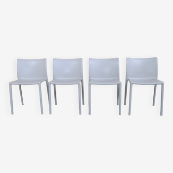 Lot de 4 chaises Air-chair par Jasper Morrison pour Magis