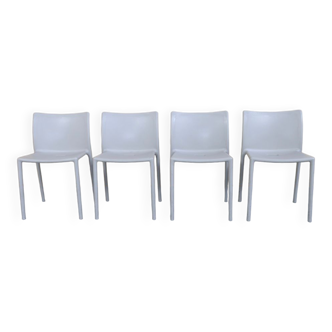 Lot de 4 chaises Air-chair par Jasper Morrison pour Magis