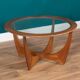 Retro Teak Round 'Astro' 'Fresco' Coffee Table By Victor Wilkins For G Plan