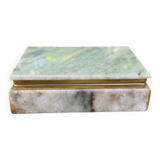 Onyx catchall box from the 1960s, vintage Italy.