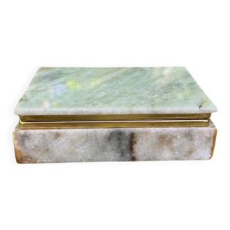 Onyx catchall box from the 1960s, vintage Italy.