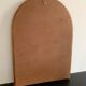 Vintage bamboo arched mirror 33x45cm