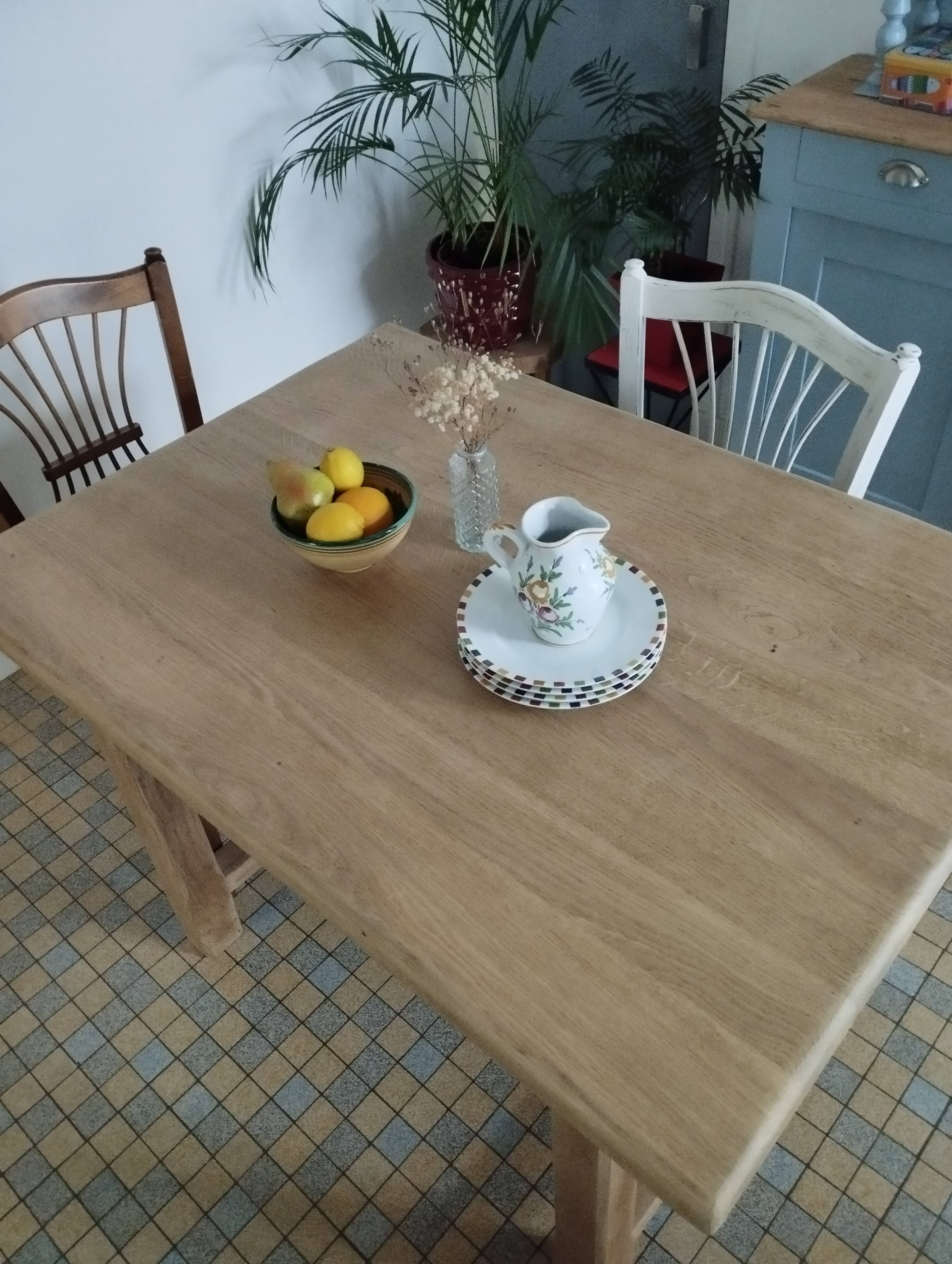 Vintage farmhouse table