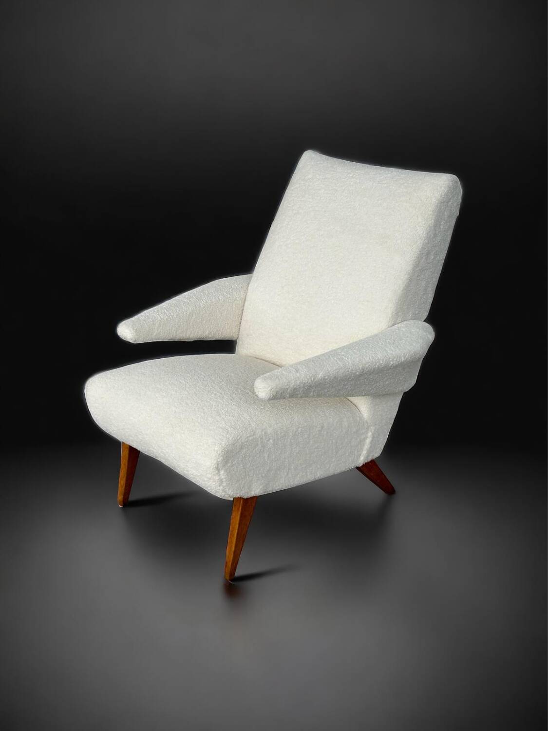 Pair of vintage armchairs from the 1950s-60s refurbished