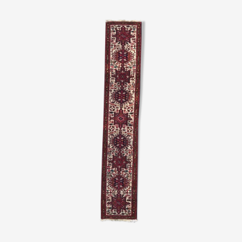 Tapis vintage Persan couloir Heriz 62x340 cm