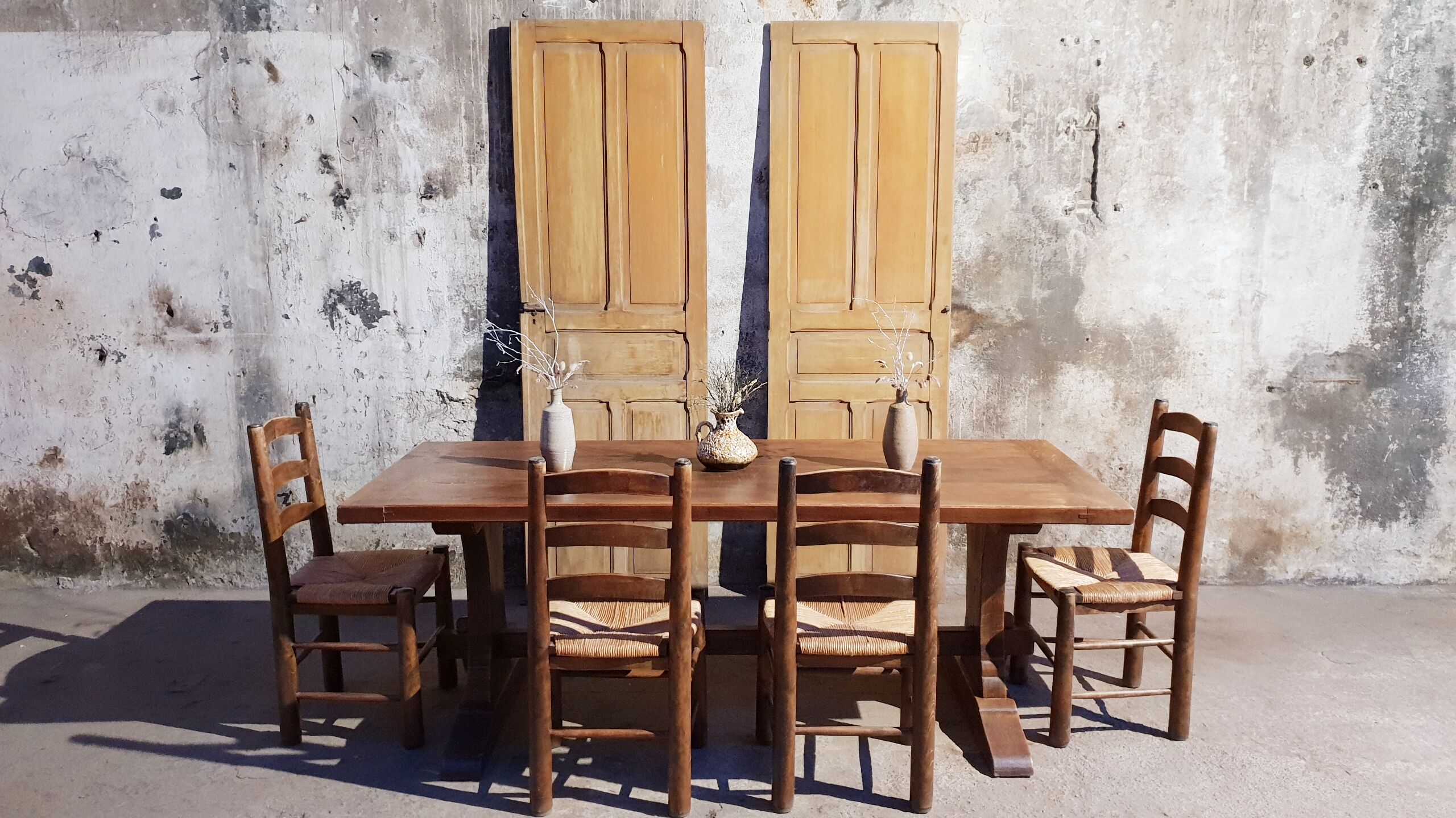 Vintage monastery table