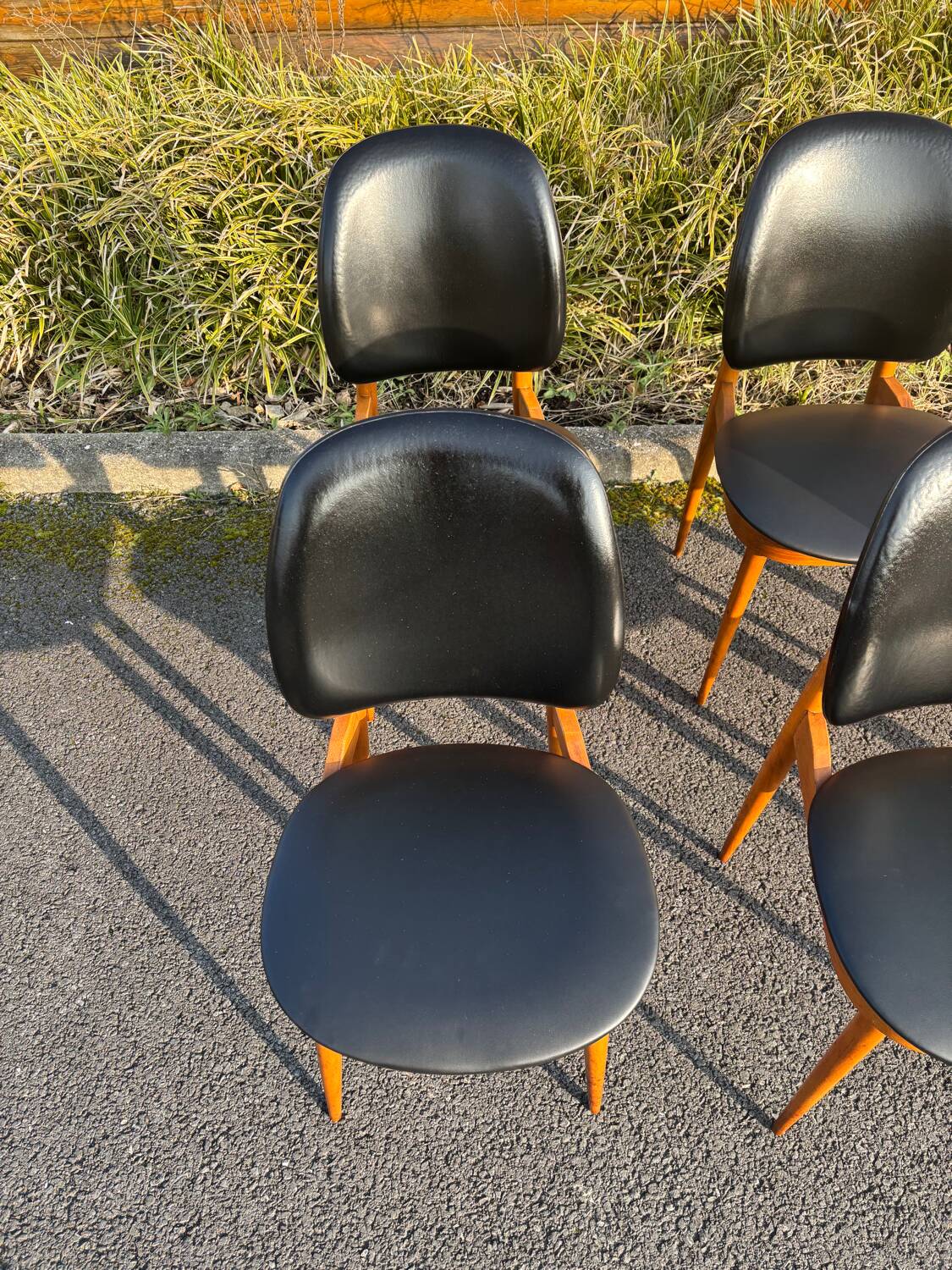 Set of 6 Baumann Pegasus chairs