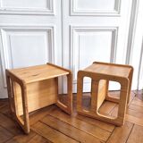 Pair of end tables, coffee tables or bedside tables