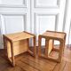 Paire de bouts de canapé tables basses ou chevets