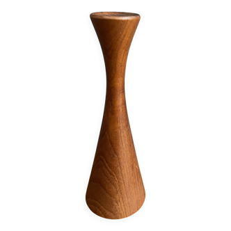 Teak candle stick 1960s