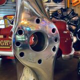 Chrome aircraft propeller