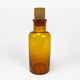 4 Amber Glass Apothecary Jars