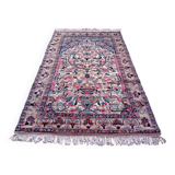 Pakistani wool and silk handmade rug 190x120cm