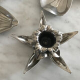 Vintage candlestick ashtray