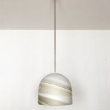 Carrara marble design glass lamp by Peill and Putzler