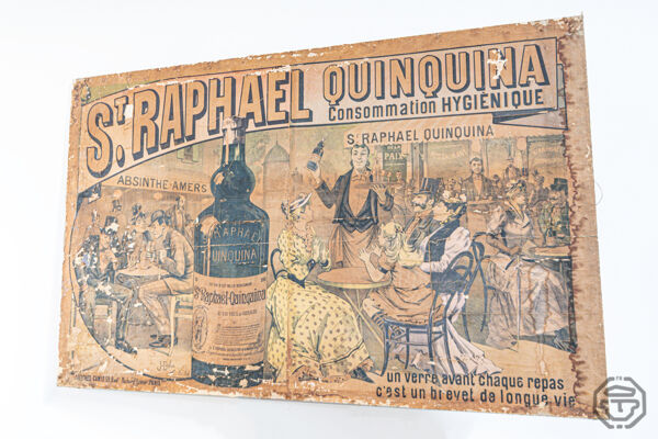 Ancienne affiche St raphael Quinquina