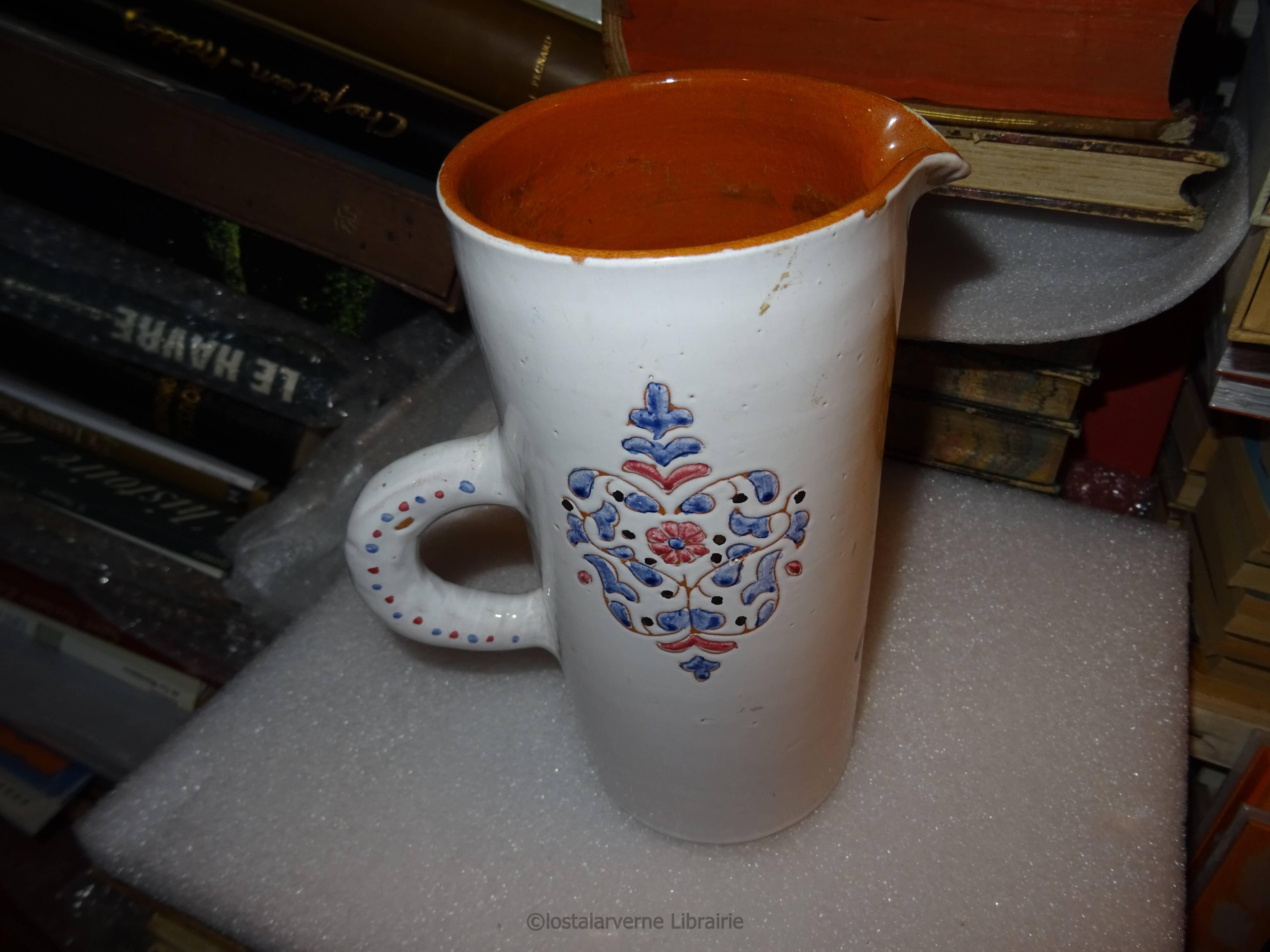 Orangeade service - pottery morocco ghrib salted - uncommon