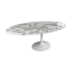 Oval Tulip Marble Table by Saarinen for Knoll - 244 cm