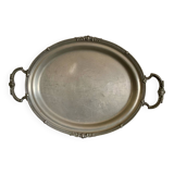 Large pewter tray