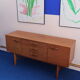 Light teak sideboard from the 60s