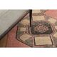 1970s Turkish Oushak Handmade Wool Cotton Orange Runner Rug 82x366