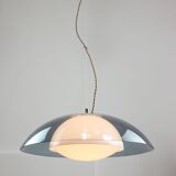 Vintage Blue Ufo Space Age Lamp from Guzzini, 1970s