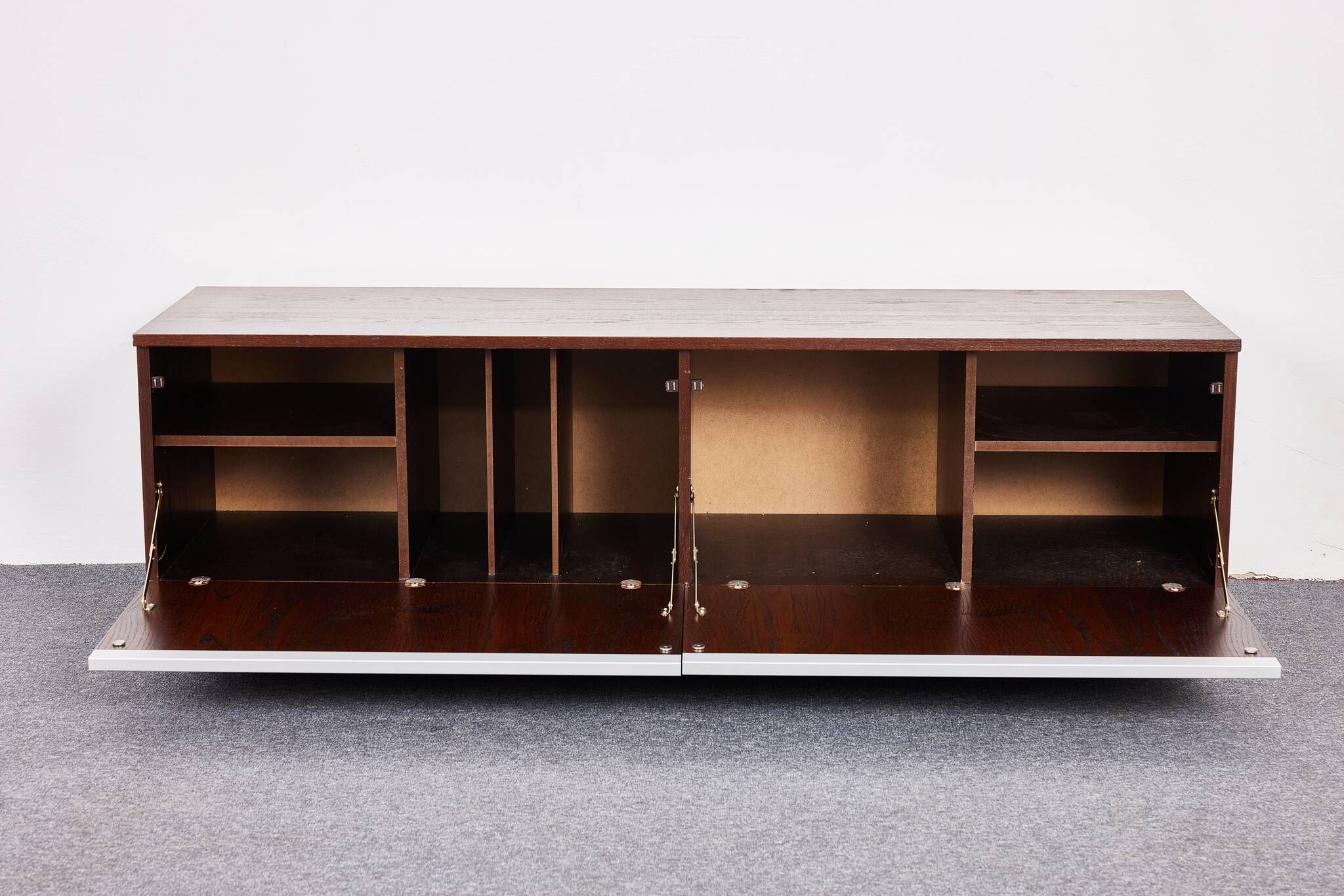 Mid Century Vintage, Oak veneered Media Sideboard by Torbjørn Afdal for Bruksbo, 1970s Norway