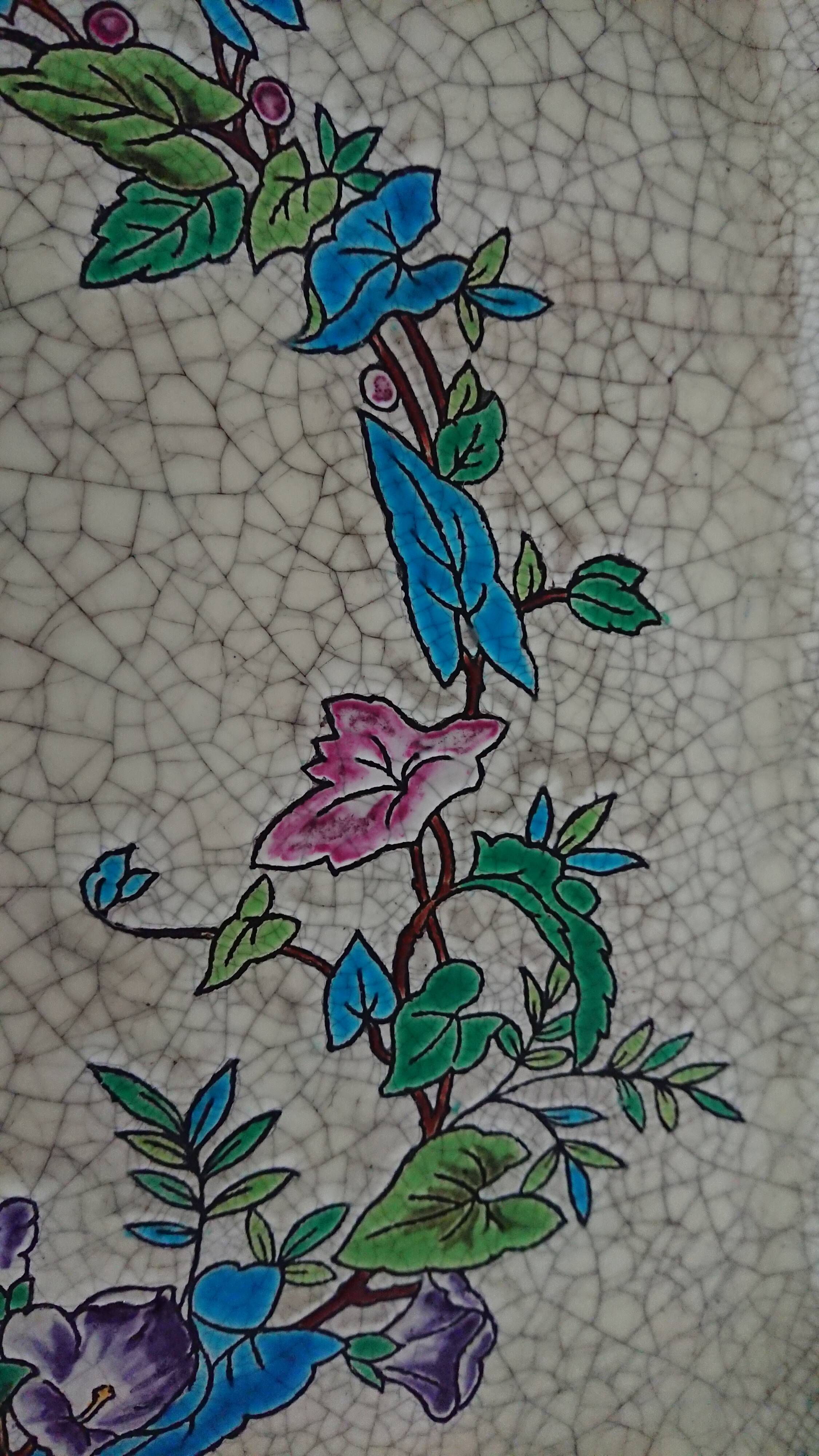 Emaux de longwy tray