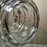 Val Saint Lambert Art Deco crystal vase